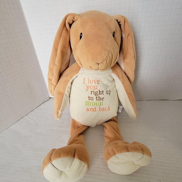 Big Plush Doll Guess How Much I love You Floppy Bunny Rabbit Sam McBratney 22" - Picture 1 of 13